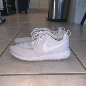 white nikes!